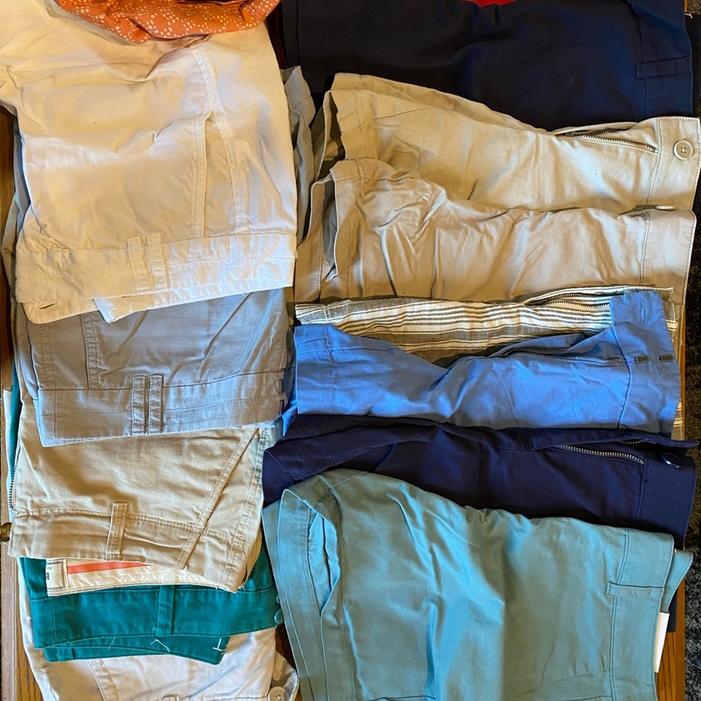 Loft lot of 16 size 6, 4 and 2 shorts
